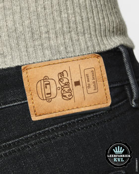 12 Etiqueta de Cuero Genuino para Jeans |  Etiquetas de Cuero para Ropa