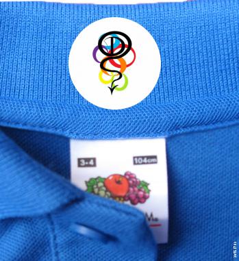 Etiquetas Para Ropa Infantil Varios Colores